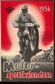 Sportboken - Motorsportkalendern 1954