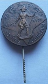 Sportboken - Vasaloppet 1922-1931 10-&aring;rs Jubileum