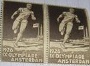 1928 Amsterdam-St. Moritz Brevm&auml;rke Vignette  IX Olympiade Amsterdam 1928