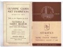 1948 London-St.Moritz Programme Athletics 4.8 XIVth Olympiad London 1948