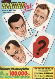 Sportboken - Rekordmagasinet 1961 Nummer 50-51 Julnummer Tidningen Rekord
