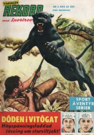 Sportboken - Rekordmagasinet 1963 Nummer 2 Tidningen Rekord med Sportrevyn