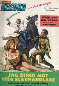 Sportboken - Rekordmagasinet 1963 Nummer 6 Tidningen Rekord med Sportrevyn
