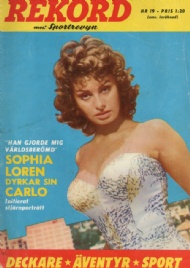 Sportboken - Rekordmagasinet 1967 nummer 19 Rekord med Sportrevyn