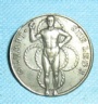 Danska Sportbok Danish Team badge - V Olympics - 1912