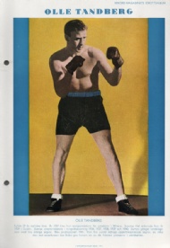 Sportboken - Rekordmagasinets samlarbilder - Olle Tandberg