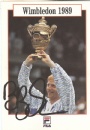 Autografer Boris Becker Tennis