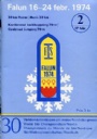 SKIDOR VM p&aring; skidor Falun 1974 no.2