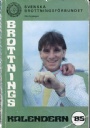 Brottning - Wrestling Brottningskalendern 1985