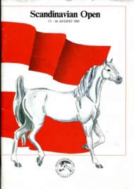 Sportboken - Scandinavian Open 1985 Arabiskt fullblod