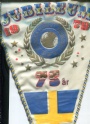 Vimplar-Pennant  Jubliemsvimpel Svenska Fotbollf&ouml;rbunder 75 &aring;r