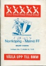 Malm� FF Malm&ouml; FF-IFK Norrk&ouml;ping 1968