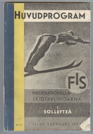 Sportboken - Huvudprogram FIS Sollefte&aring; 1934