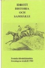 Idrott historia o samh�lle Idrott historia och samh&auml;lle 1985
