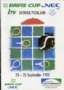 Program Davis Cup Sverige-Tyskland 1993