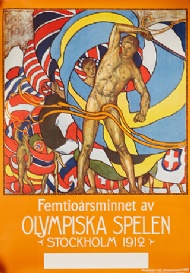 Sportboken - Femtiorsminnet av Olympiska Spelen Stockholm 1912