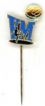 Pins-N�lm�rken-Medaljer VM-fotboll World Cup 1958