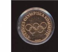 Sportboken - Minnesmynt Olympia- Lake Placid 1980