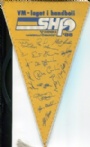 Autografer Svenska VM-landslaget Handboll vimpel