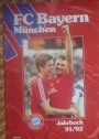 FOTBOLL-FOOTBALL FC Bayern Munchen Jahrbuch 1991-92