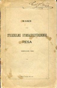 Sportboken - Minnen frn Stockholms Gymnastikfrenings resa 1880
