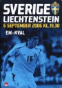 EM-fotboll-UEFA Euro Sverige-Liechtenstein EM kval 2006