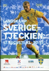 Sportboken - Program Fotbollslandskamper Sverige