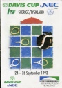 Tennis Davis Cup Sverige-Tyskland 1993