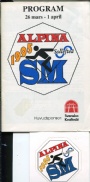 Program Alpina SM 1995 Program 26 mars-1 april