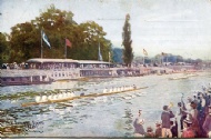 Sportboken - Rowing game Oxford  The summet eights Oxford 