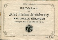Sportboken - Nationella tvlingar i allmn idrott 1913
