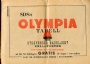 1956 Melbourne-Cortina SDS:s Olympia Tabell 1956