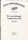 vm 1978 De som deltagit i minst fyra OS 1896-1988