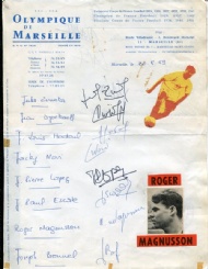 Sportboken - Olympique Marseille 1969