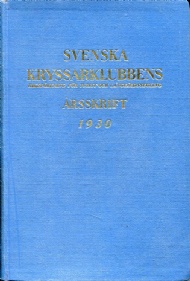 Sportboken - Svenska Kryssarklubben &Aring;rsskrift 1930
