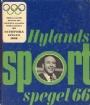 �rsskrifter-Periodica Hylands Sportspegel 1966