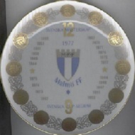 Sportboken - Malm&ouml; FF jubileumstallrik 1977