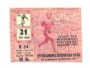 1952 Helsingfors-Oslo Intrdesbiljett  XV Olympia Helsinki 1952