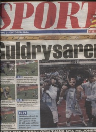 Sportboken - Guldrysaren Malm FF 2004