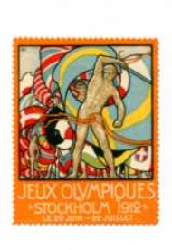 Sportboken - Olympiska Spelen Stockholm 1912 Frankrike Brevmrke