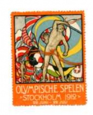 Sportboken - Olympiska Spelen Stockholm 1912 Holland Brevmrke