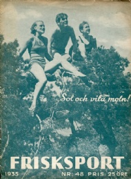 Sportboken - Frisksport no. 38 1935