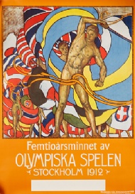 Sportboken - Femtioårsminnet av Olympiska Spelen Stockholm 1912