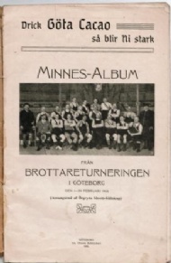 Sportboken - Minnes-Album frn brottareturneringen om Europamsterskapet 1909