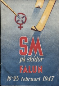 Sportboken - SM p skidor Falun 16-23 februari 1947