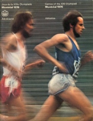 Sportboken - Programme Athletics Games of  XXI Olympiad Montreal 1976