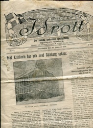 Sportboken - Idrott Den svenska landsortens idrottstidning  no 3 1916