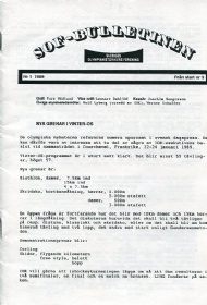 Sportboken - SOF-bulletinen no. 1-3 1989
