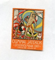 Sportboken - Olympiska Spelen Stockholm 1912 Ungersk Brevmrke