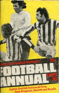Sportboken - Racing & Football outlook Football Annual 1975-76